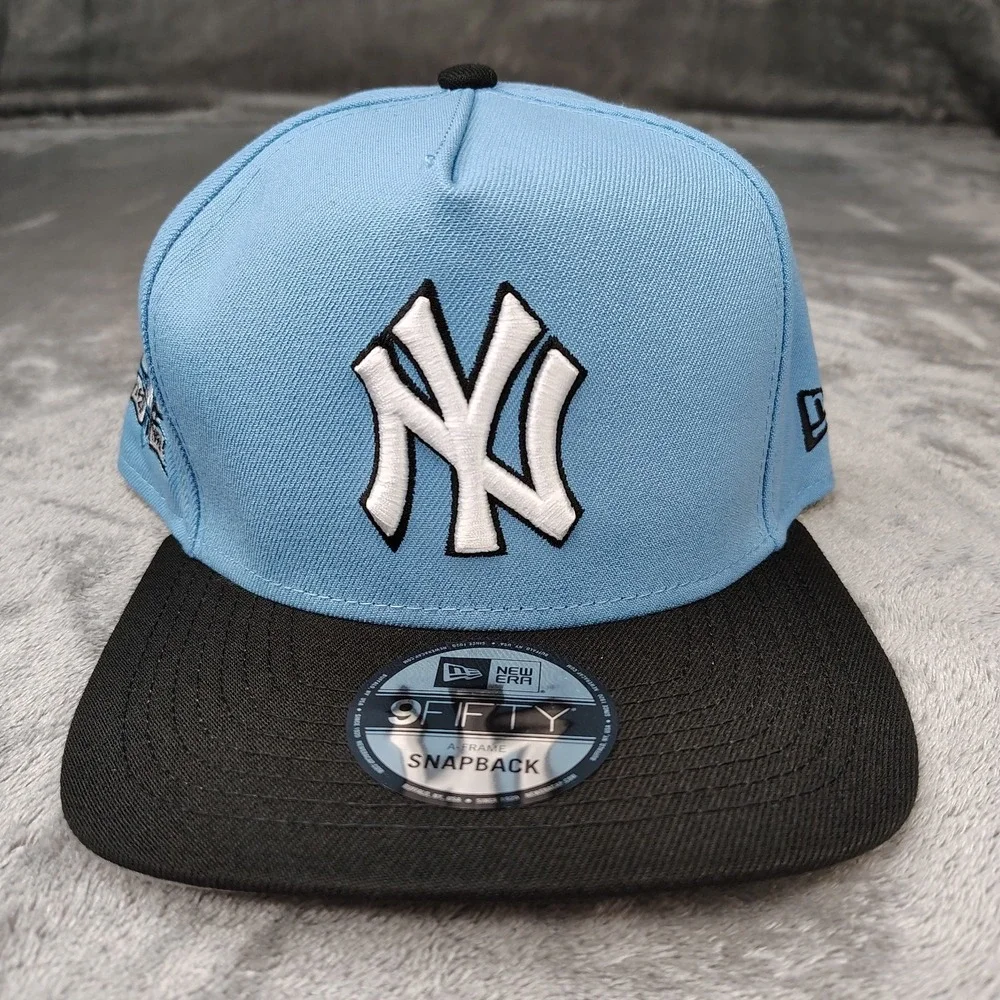 New York Yankees New Era 9FIFTY A-Frame 75th Anniversary Blue‎ Snapback Hat Cap